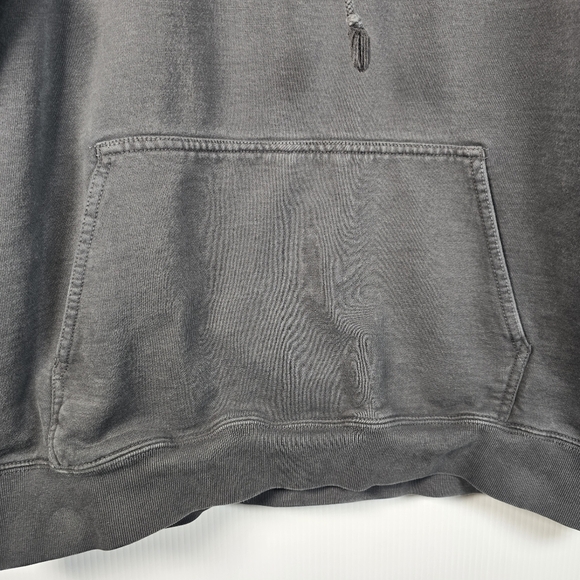 Brandy Melville Charcoal Graphic Hoodie Meet Me In New York John Galt One Size - Picture 5 of 12